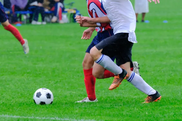 Partido Fútbol Japón Hokkaido — Foto de Stock