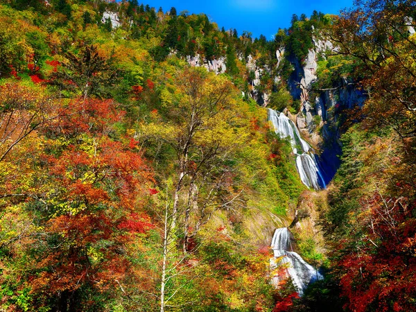 Waterfall Hagoromo Hokkaido — Stock Photo, Image