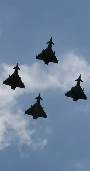 Лондон Англія Червня 2017 Flypast Buckingham Palace — стокове фото