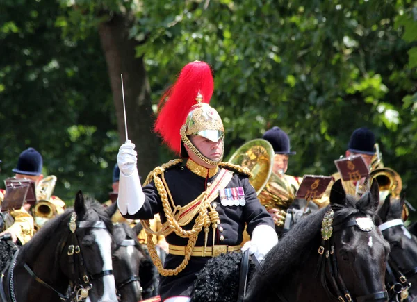 Süvarileri Londra Bandosu Ngiltere — Stok fotoğraf