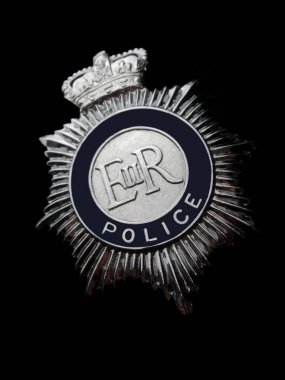 Soyut İngiliz polis sahnesi Londra İngiltere 