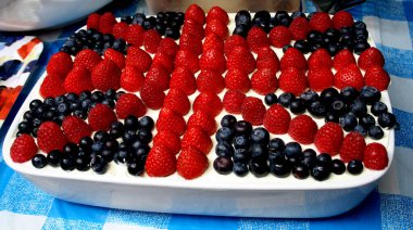 Soyut çağdaş yemek sahnesi 