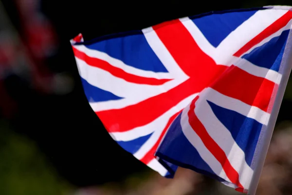 Union Jack Bandeira Londres Inglaterra — Fotografia de Stock