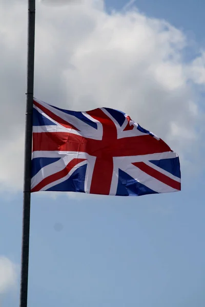 Union Jack Bandeira Inglaterra — Fotografia de Stock