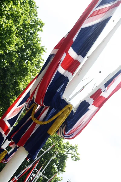 Banderas Del Reino Unido — Foto de Stock