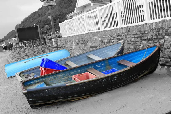 Abstract Boat Scene England — Stock Photo, Image
