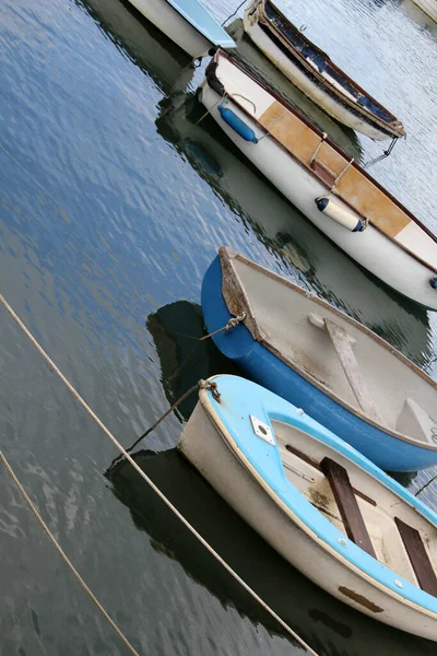 Abstrakte Bootsszene England — Stockfoto