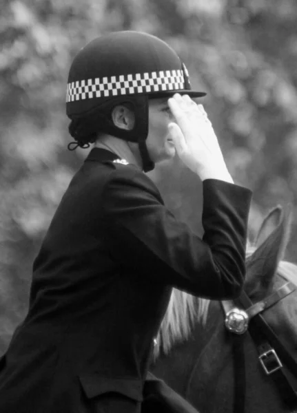 Ngiliz Polis Memuru Londra Ngiltere — Stok fotoğraf