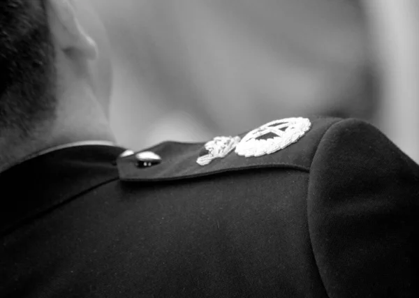 Abstract British Police Scene London England — Stock Photo, Image