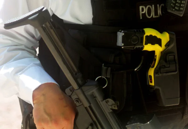 Ngiliz Ateşli Silahlar Polisi Londra Ngiltere — Stok fotoğraf