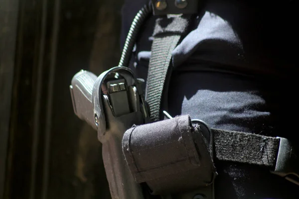 British Firearms Police Officer London England — Stock Photo, Image