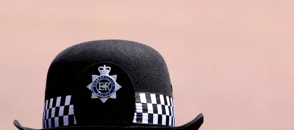 Escena Policial Británica Abstracta Londres Inglaterra — Foto de Stock