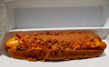 Soyut çağdaş yemek sahnesi 