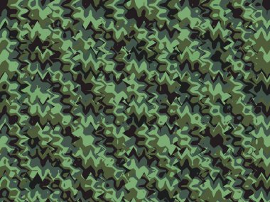 Soyut ve çağdaş dijital sanat kamuflaj deseni