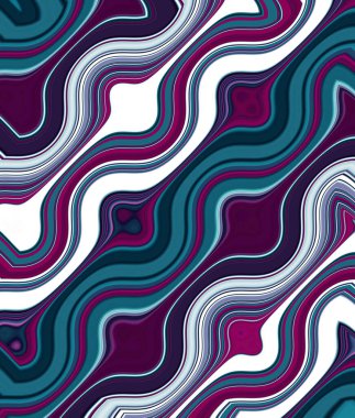 Soyut ve çağdaş dijital sanat Akdeniz tarzı şablon