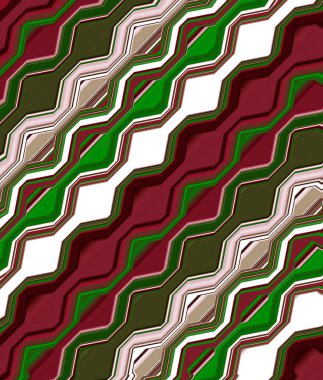 Soyut ve çağdaş dijital sanat Akdeniz tarzı şablon