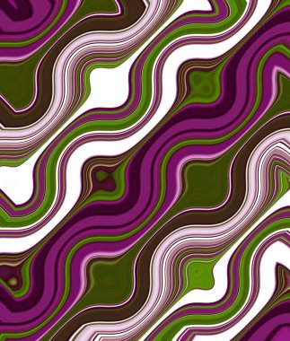 Soyut ve çağdaş dijital sanat Akdeniz tarzı şablon