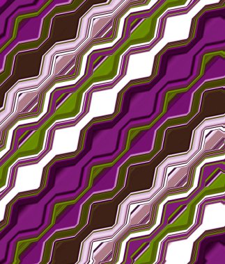 Soyut ve çağdaş dijital sanat Akdeniz tarzı şablon