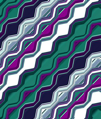 Soyut ve çağdaş dijital sanat Akdeniz tarzı şablon