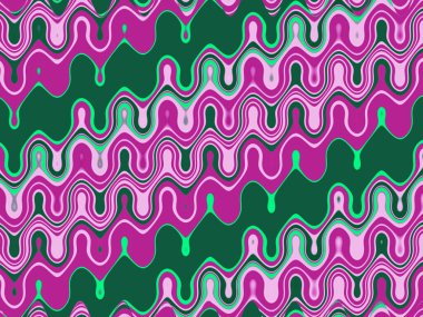 Soyut ve çağdaş dijital sanat Akdeniz tarzı şablon