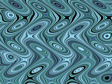 Soyut ve çağdaş dijital sanat çemberleri tasarımı