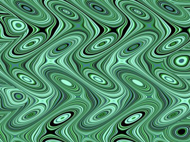 Soyut ve çağdaş dijital sanat çemberleri tasarımı