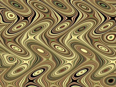 Soyut ve çağdaş dijital sanat çemberleri tasarımı