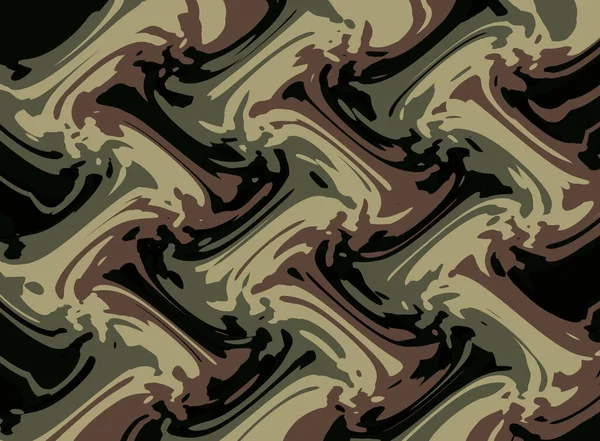 Abstract Hedendaagse Digitale Kunst Camouflage Patroon — Stockfoto