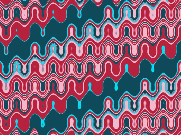 Soyut ve çağdaş dijital sanat Akdeniz tarzı şablon