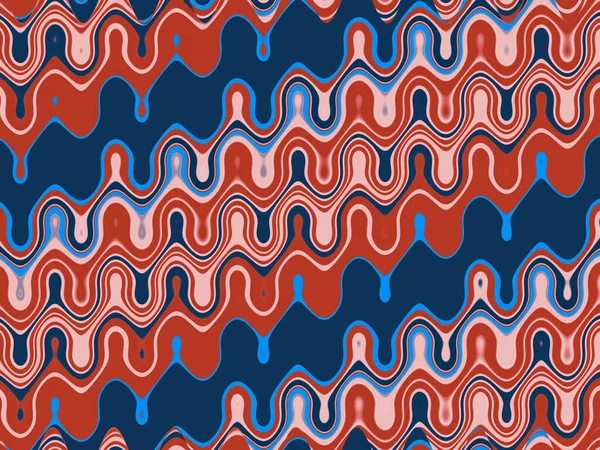 Soyut ve çağdaş dijital sanat Akdeniz tarzı şablon