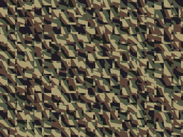 Abstract Hedendaagse Digitale Kunst Camouflage Design — Stockfoto