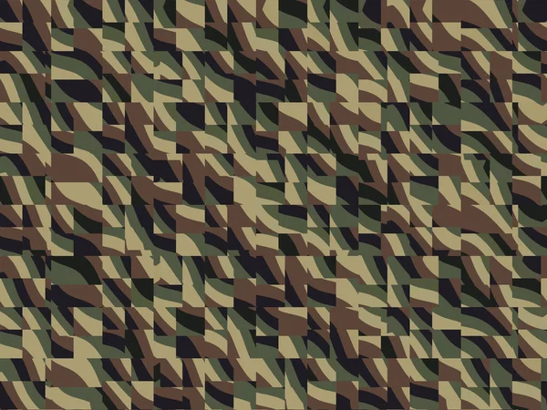 Abstract Hedendaagse Digitale Kunst Camouflage Design — Stockfoto