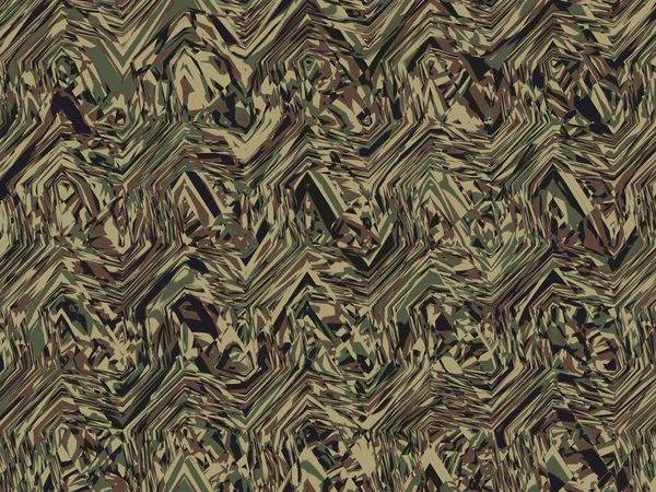 Art Numérique Abstrait Contemporain Camouflage Design — Photo
