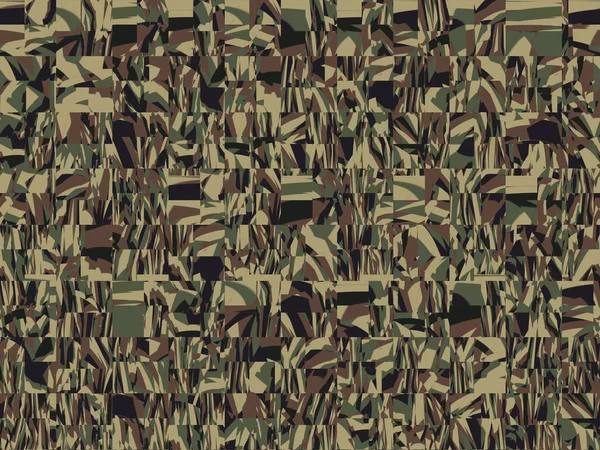 Soyut ve çağdaş dijital sanat kamuflaj tasarımı