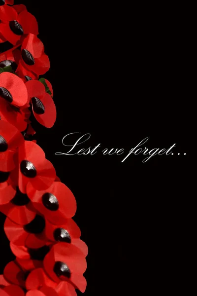 Remembrance Day Poppy Design — Stock Photo, Image