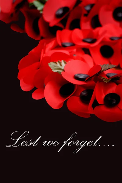 Remembrance Day Poppy Design — Stock Photo, Image
