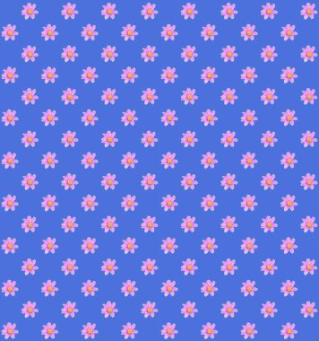 Soyut ve çağdaş dijital sanat çiçekli ambalaj kağıdı tasarımı