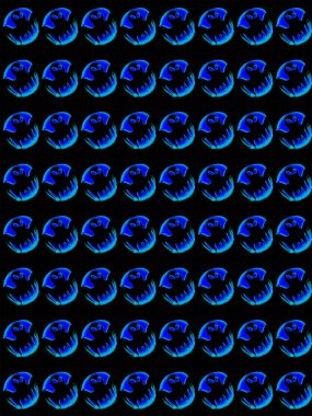 Mutlu Cadılar Bayramı balkabağı ambalaj kağıdı tasarımı