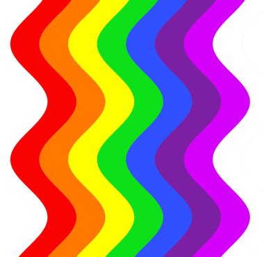 LGBT renkli gökkuşağı tasarımı