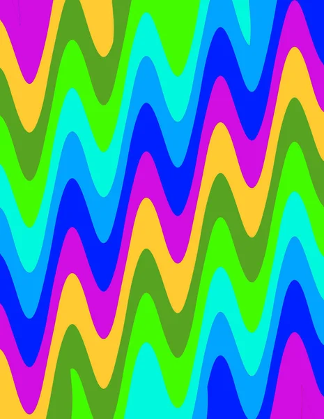 Farbenfrohes Regenbogendesign Bei Lgbt — Stockfoto