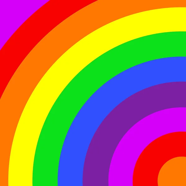 Lgbt Colourful Rainbow Design — Stock Photo, Image