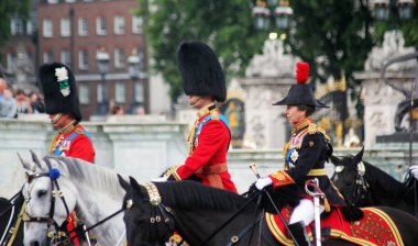 Londra Renkli Süvari Birliği İngiltere
