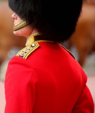 Mall 'daki muhafız subayı.