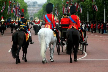 Londra Renkli Süvari Birliği İngiltere