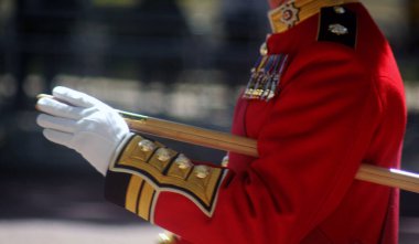 İngiliz muhafızlar Londra İngiltere