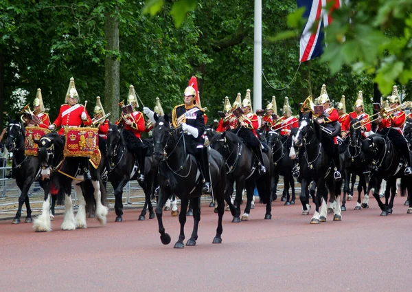 Mounted Band Household Kawaleria — Zdjęcie stockowe