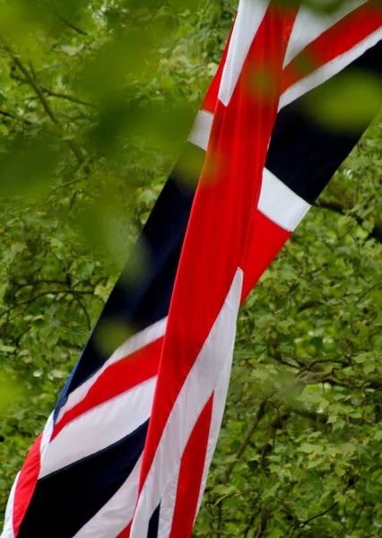 Bandeira Abstrato Union Jack — Fotografia de Stock