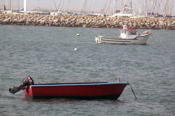 Abstrakte Hafenszene Portland Weymouth Dorset England — Stockfoto