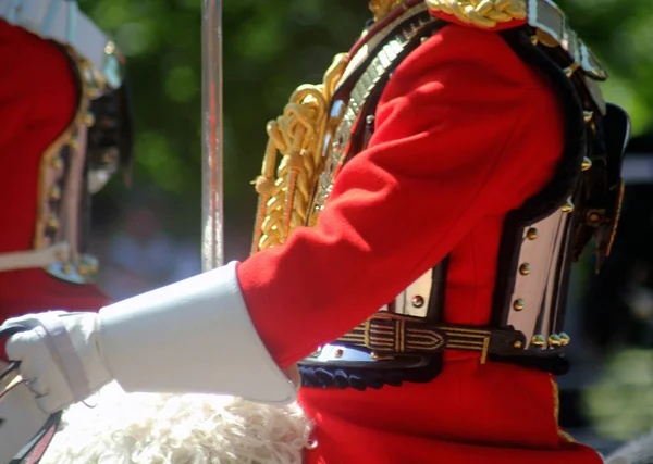 Household Cavalry Mounted Regiment Londra Inghilterra — Foto Stock