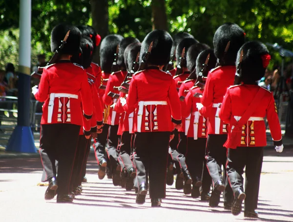 Brittiska Gardister London England — Stockfoto